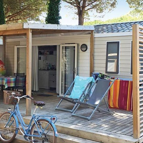Mobilheim 6 Personen - Select TV LV Barbecue - 3 Schlafzimmer - 6 Personen