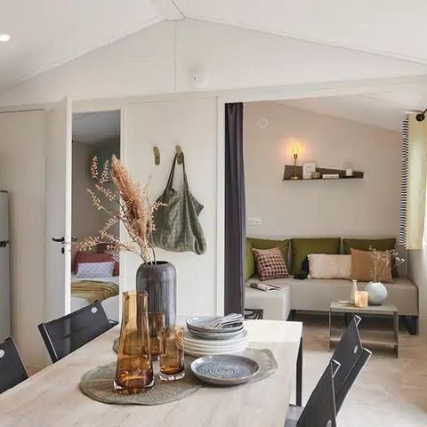 Stacaravan 5 personen - Comfort Plus 2-slaapkamer stacaravan voor 5 personen