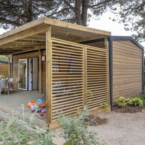 MOBILE HOME 4 people - 2-bedroom air-conditioned mobile home