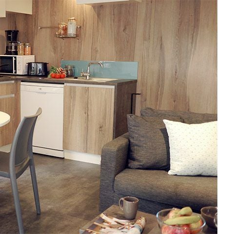 BUNGALOW 6 personnes - Mobil-home Quartier 3 chambres