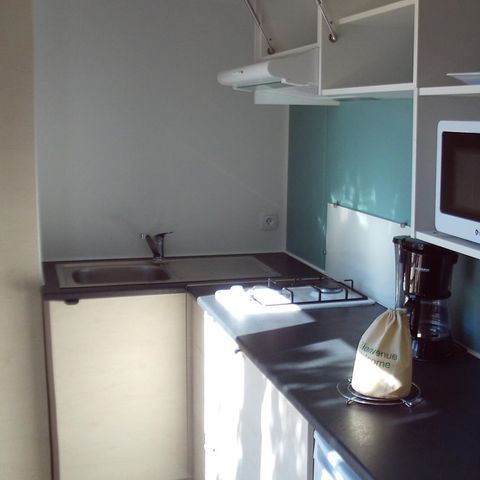 Stacaravan 2 personen - Cahita 1 slaapkamer met airconditioning