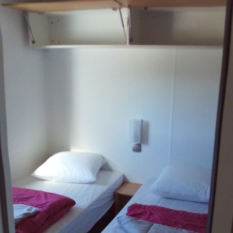 STACARAVAN 6 personen - O HARA 40 m² 3 slaapkamers 2 toiletten / 2 badkamers