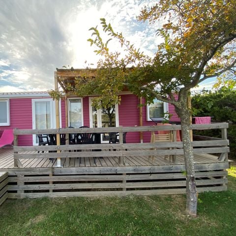 MOBILHOME 6 personnes - O HARA 40 m² 3 chambres 2 wc / 2 salle de bains