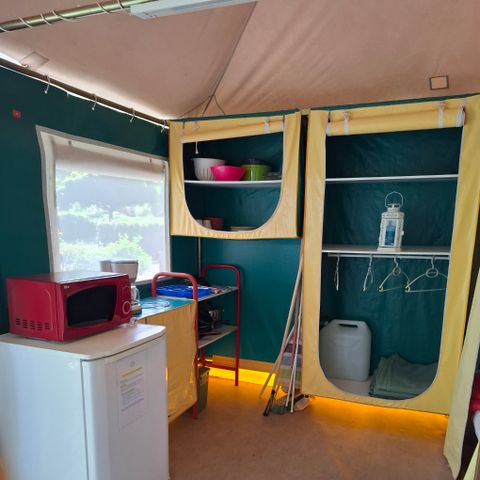Glampingtent 4 personen - Trigano, Zonder sanitair
