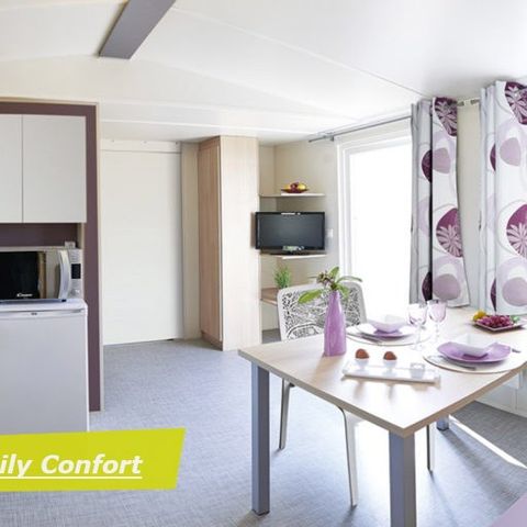 MOBILHOME 4 personnes - KOAWA FAMILY CONFORT PMR TV