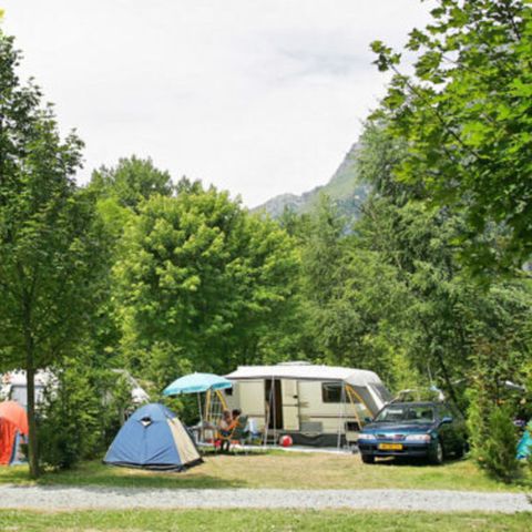 Kampeerplaats - Comfort standplaats 80m² pakket