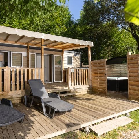 BUNGALOW 4 personnes - Ciela Privilège SPA - 2 chambres - Lave-vaisselle, barbecue