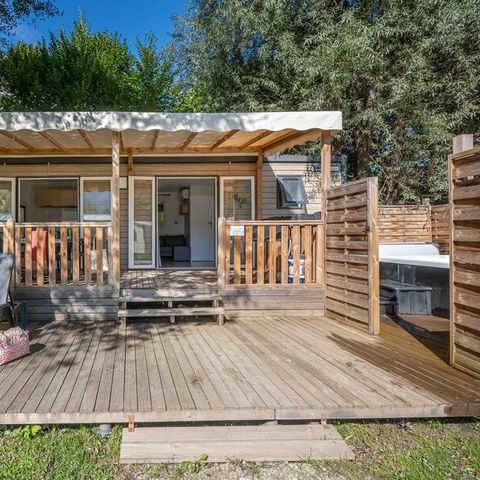 BUNGALOW 4 personnes - Ciela Privilège SPA - 2 chambres - Lave-vaisselle, barbecue