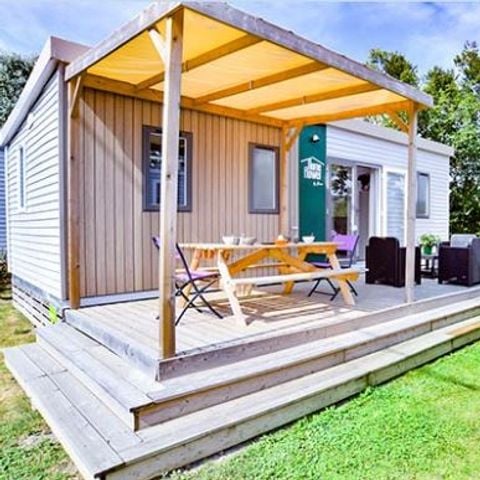 MOBILHOME 4 personnes - Homeflower bord de Seine Premium