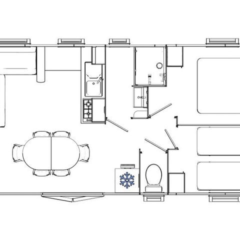CASA MOBILE 8 persone - COMFORT