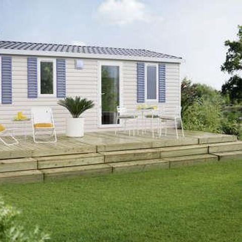Mobilhome 4 personnes - Standard 29m² - 2 chambres - Terrasse