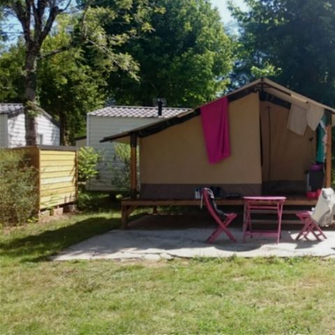 TENDA IN TELA E LEGNO 2 persone - Escursionista - Senza servizi igienici