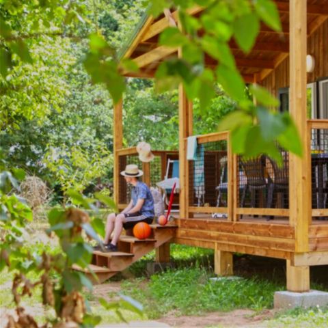 Chalet 6 personen - Prémium Sésame met Clim - Dieren verboden