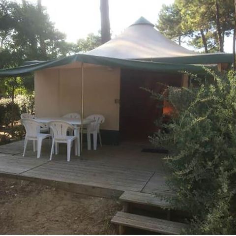 Tenda 5 persone - Pagan - Arrivo di domenica - con servizi igienici - Animali non ammessi