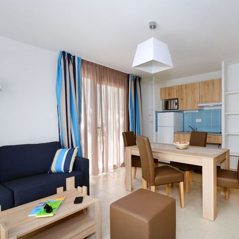 Wohnung 6 personen - 2-Zimmer-Kabine 6 Pers. PMR