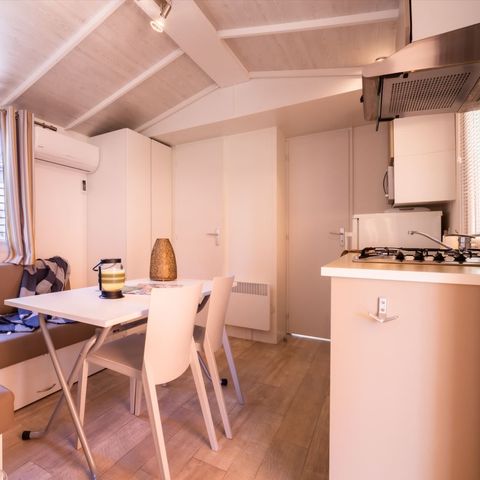 Stacaravan 4 personen - Classique S2 2 slaapkamers (inclusief PMR)