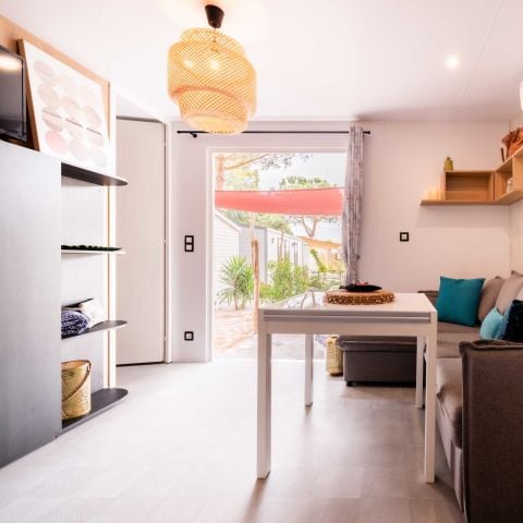 Stacaravan 4 personen - Privilège P2 2 slaapkamers 2 badkamers TUIN