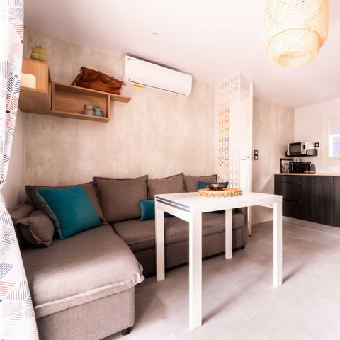 Stacaravan 4 personen - Privilège P2 2 slaapkamers 2 badkamers