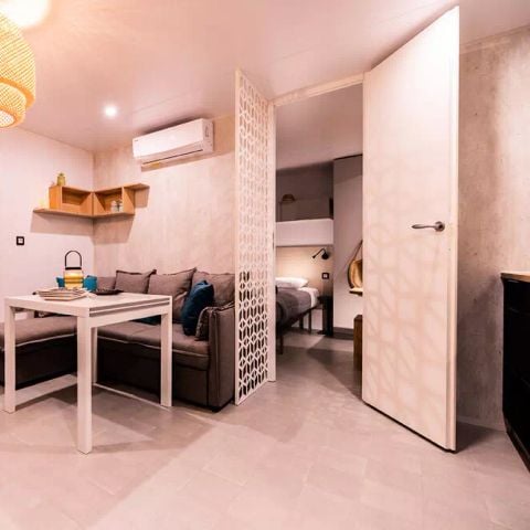 MOBILE HOME 5 people - Privilege Pack 3 Rooms 4/5 People Air-conditioned + TV