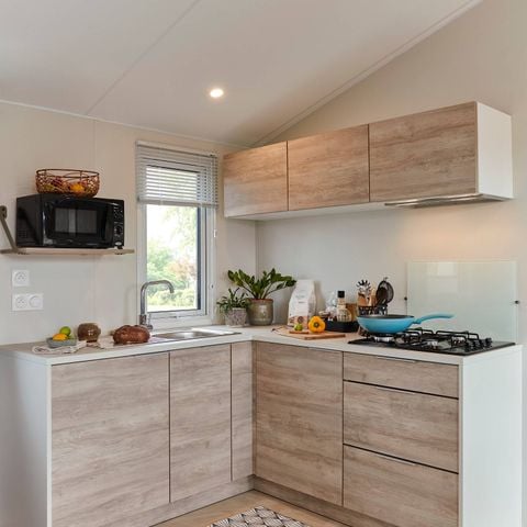 BUNGALOW 6 personnes - Mobil-home | Premium | 3 Ch. | 6 Pers. | Terrasse Lounge | Clim. | TV