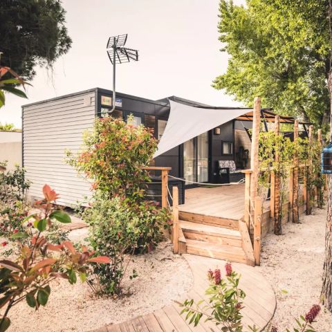 Stacaravan 4 personen - Pack Classique Zone Premium Garden 3 kamers 4 personen Airconditioning