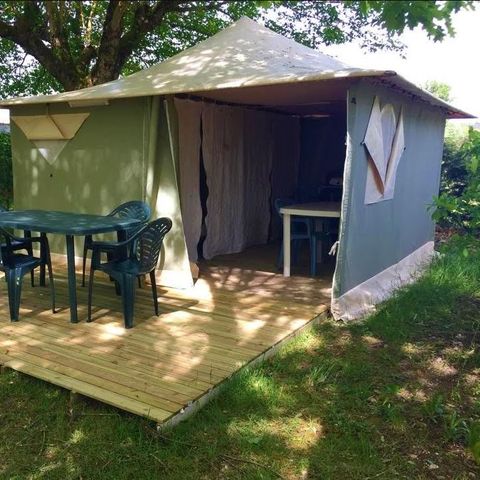 Glamping tent 4 persons - Canvas bungalow