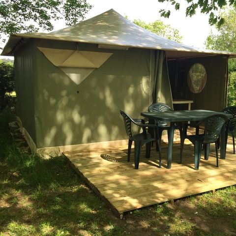 Glamping tent 4 persons - Canvas bungalow