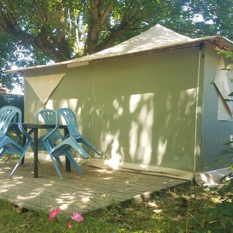 Glamping tent 4 persons - Canvas bungalow