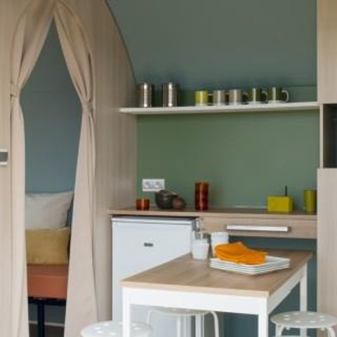 Glamping tent 4 persons - COCO SWEET without sanitary facilities