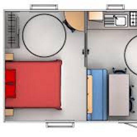 Mobile home 4 persons - LITTLE MATELOT
