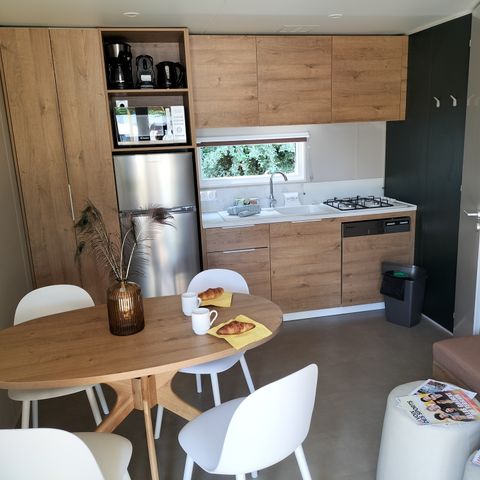 MOBILHOME 4 personas - L'Oiseau Blanc Sunêlia Luxe 2 habitaciones - 2 baños