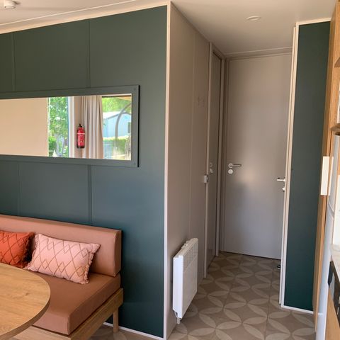 Stacaravan 4 personen - Stacaravan Sunêlia Luxe 2 slaapkamers