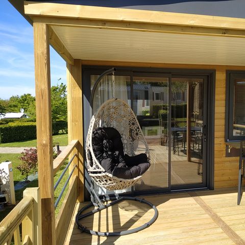 Stacaravan 4 personen - Stacaravan Cabestan Sunêlia Luxe met 2 slaapkamers