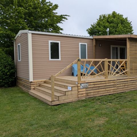 Mobilheim 6 personen - Sunêlia Prestige "Le Manneporte" 6 Pers. 3 Zimmer 2 Bäder.