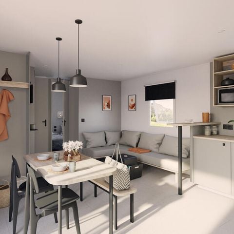 CASA MOBILE 6 persone - Sunêlia Prestige "Le Manneporte" 6 pers. 3 camere. 2 bagni.