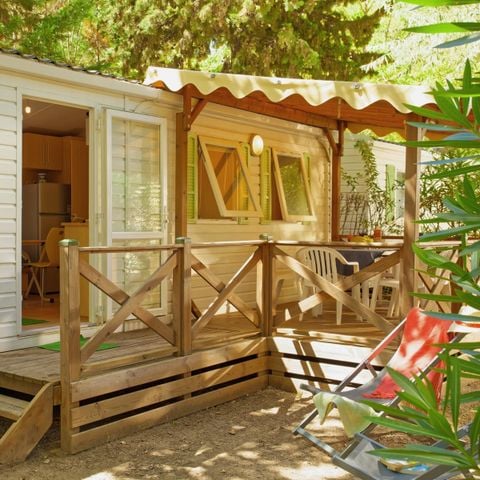 Mobilheim 4 Personen - Cottage Grand Méditerranéen
