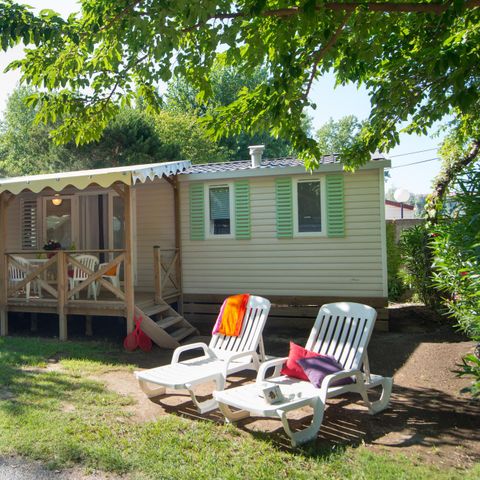 MOBILHOME 4 personas - Gran Cabaña Mediterránea