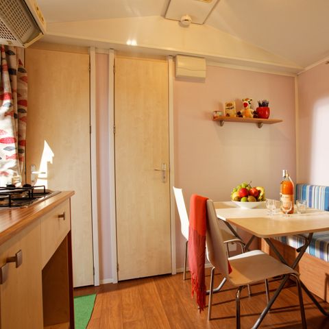 Stacaravan 2 personen - Vakantiehuis Petit Méditerranéen
