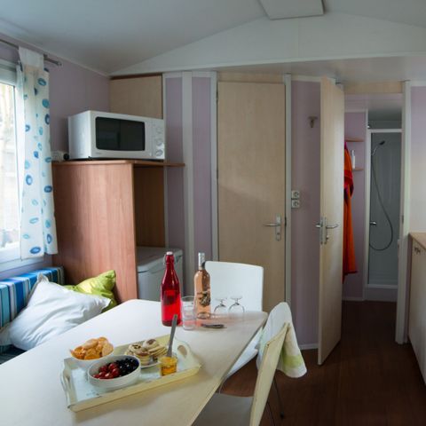 Stacaravan 2 personen - Vakantiehuis Petit Méditerranéen