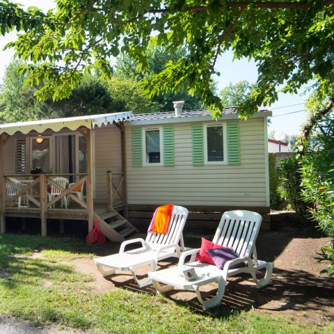 Stacaravan 6 personen - 3-kamer stacaravan 4 volwassenen + 2 kinderen