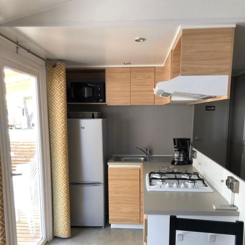 Stacaravan 6 personen - met airconditioning