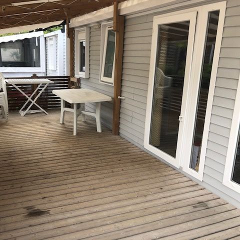 Stacaravan 6 personen - met airconditioning