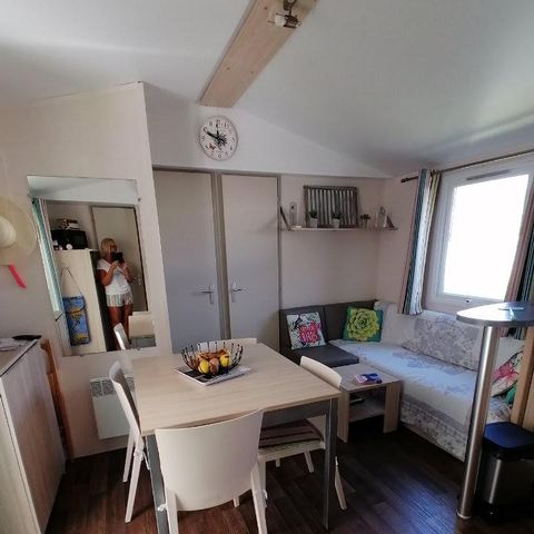 Stacaravan 6 personen - Airconditioning - Particulier Madame Tholas