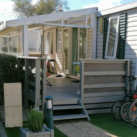 Stacaravan 6 personen - Airconditioning - Particulier Madame Tholas