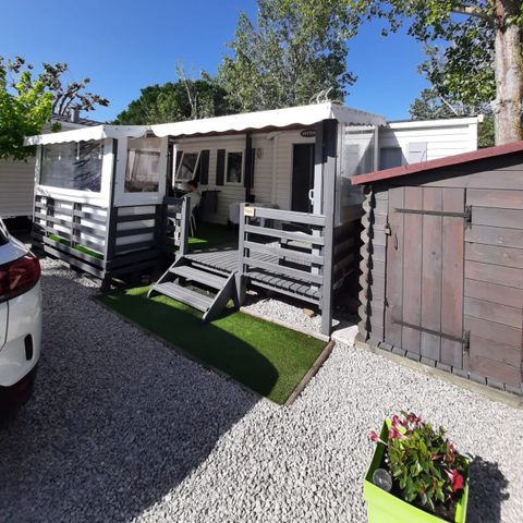 MOBILE HOME 6 people - Private individual on the campsite - Odru