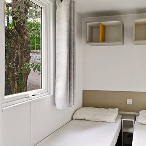 MOBILHOME 4 personas - Mobil-home | Confort | 2 Dormitorios | 4 Pers. | Terraza elevada | Aire acondicionado.