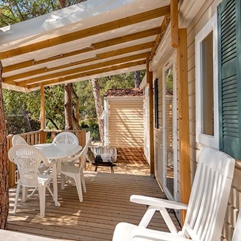 MOBILE HOME 4 people - Mobile-home | Comfort XL | 2 Bedrooms | 4 Pers. | Raised terrace