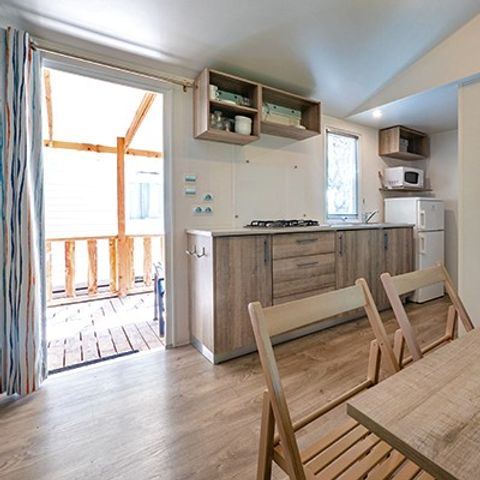 MOBILHOME 4 personas - Comfort XL | 2 Dormitorios | 4 Pers. | Terraza elevada