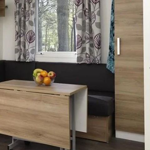 Mobilheim 6 Personen - Premium | 3 Schlafz. | 6 Pers. | Terrasse Lounge | Clim.