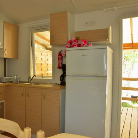 Stacaravan 6 personen - 3 slaapkamers (Airconditioning)